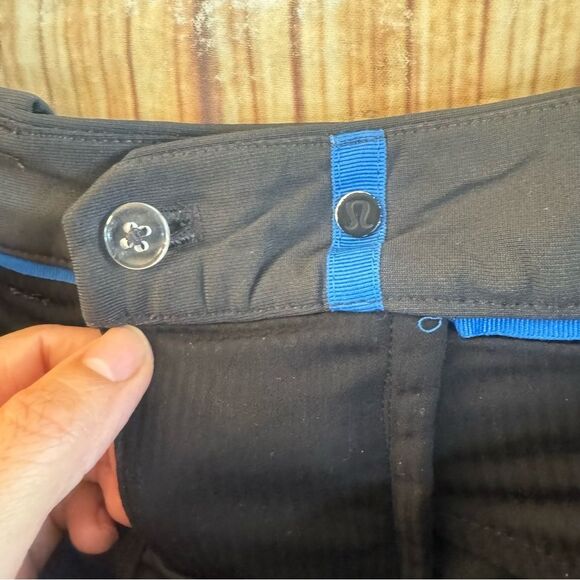 Lululemon Men’s ABC Classic-Fit 5 Pocket Obsidian Pant 32L Warpstreme Size 34 - Picture 11 of 12